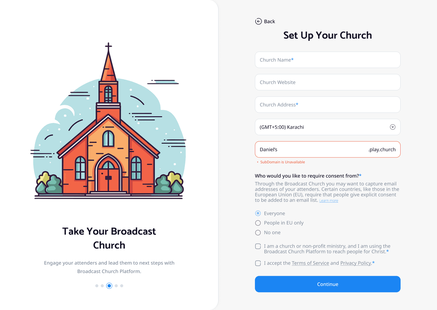 Broadcast Church